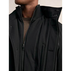 REISS Player Hybrid Removable-Gilet Overcoat
